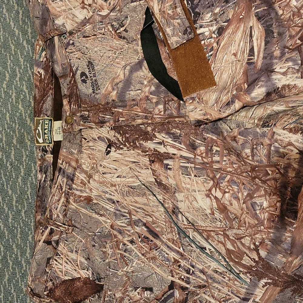 Mens waterproof camo pants